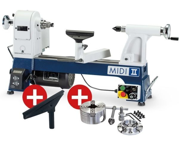 Drechselmaschine DRECHSELMEISTER MIDI 2 SET
