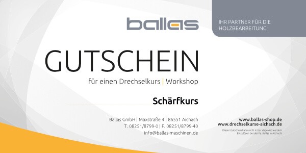 Gutschein Schärfkurs
