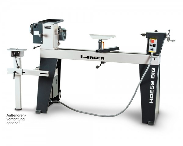 Drechselmaschine HAGER HDE-59 „BIG“ Sondermodell